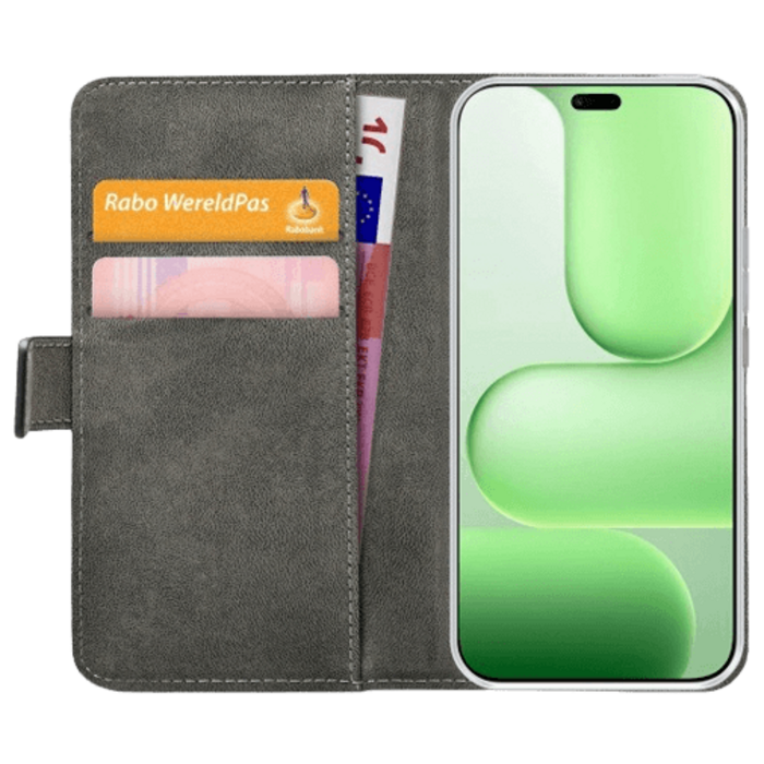 Mobilize Mobilize PU-Leren Book Case voor Honor 600 Lite - Zwart