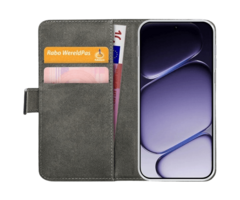 Mobilize Mobilize PU-Leren Book Case voor OnePlus Nord 6 - Zwart