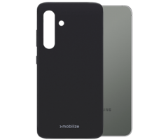 Mobilize Mobilize Rubber Gelly Case Samsung Galaxy S24+ 5G - Mat Zwart