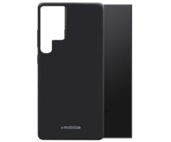 Mobilize Mobilize Rubber Gelly Case Samsung Galaxy S24 Ultra 5G - Mat Zwart