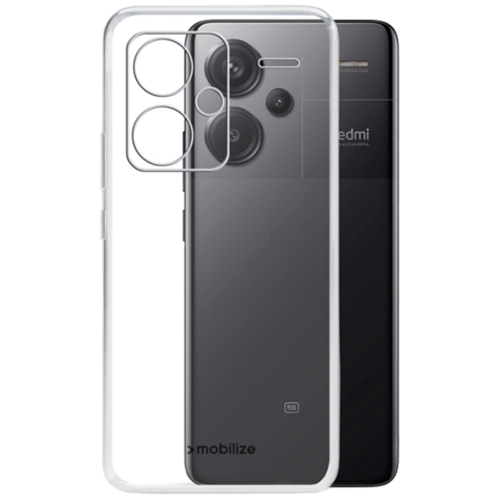 Mobilize Mobilize TPU Back Cover Transparant voor Xiaomi Redmi Note 13 Pro+ 5G