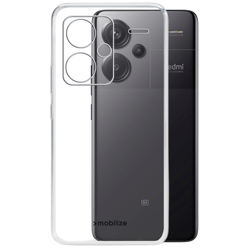 Mobilize Mobilize TPU Back Cover Transparant voor Xiaomi Redmi Note 13 Pro+ 5G