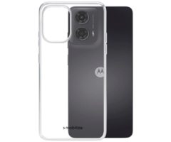 Mobilize Mobilize Gelly Case Transparant Hoesje voor Motorola Moto G24 / G24 Power