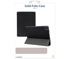 Mobilize Mobilize Solid Folio Book Case Apple iPad Pro 11 (2024) - Zwart