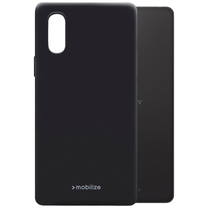 Mobilize Mobilize Rubber Gelly Case Sony Xperia 10 VI - Mat Zwart