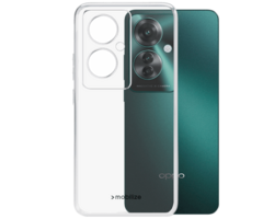 Mobilize Mobilize Gelly Case Transparante TPU Back Cover voor OPPO Reno11 F 5G