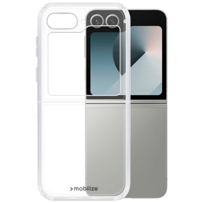 Mobilize Mobilize Gelly Case TPU Back Cover Transparant voor Samsung Galaxy Z Flip 6
