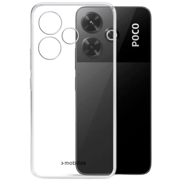 Mobilize Mobilize Gelly Case Clear TPU Back Cover voor Xiaomi Redmi 13 4G / Poco M6