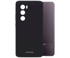 Mobilize Mobilize Rubber Gelly Case Zwart voor OPPO Reno 12 Pro
