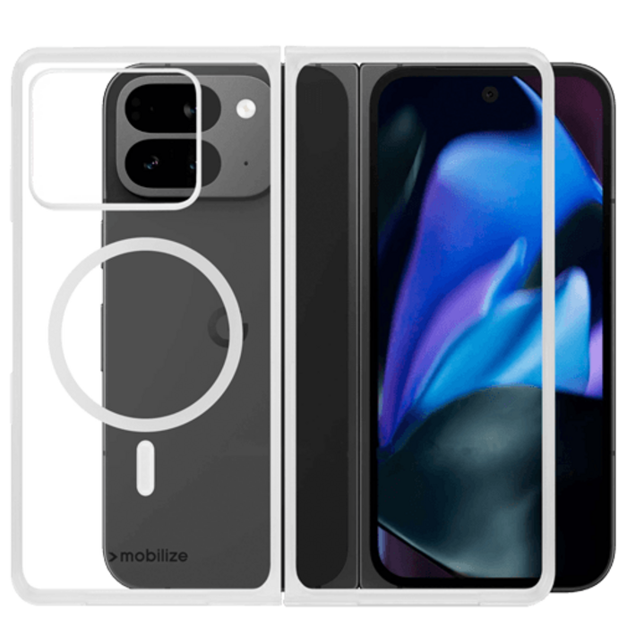 Mobilize Mobilize MagSafe Transparante Back Cover voor Google Pixel 9 Pro Fold
