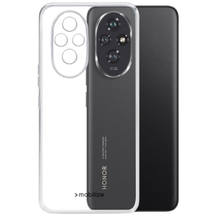 Mobilize Mobilize Gelly Case Clear voor Honor 200