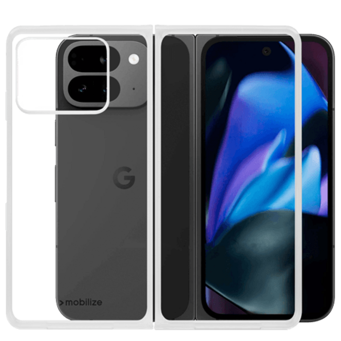 Mobilize Mobilize Naked Protective PC Back Cover Google Pixel 9 Pro Fold Transparant
