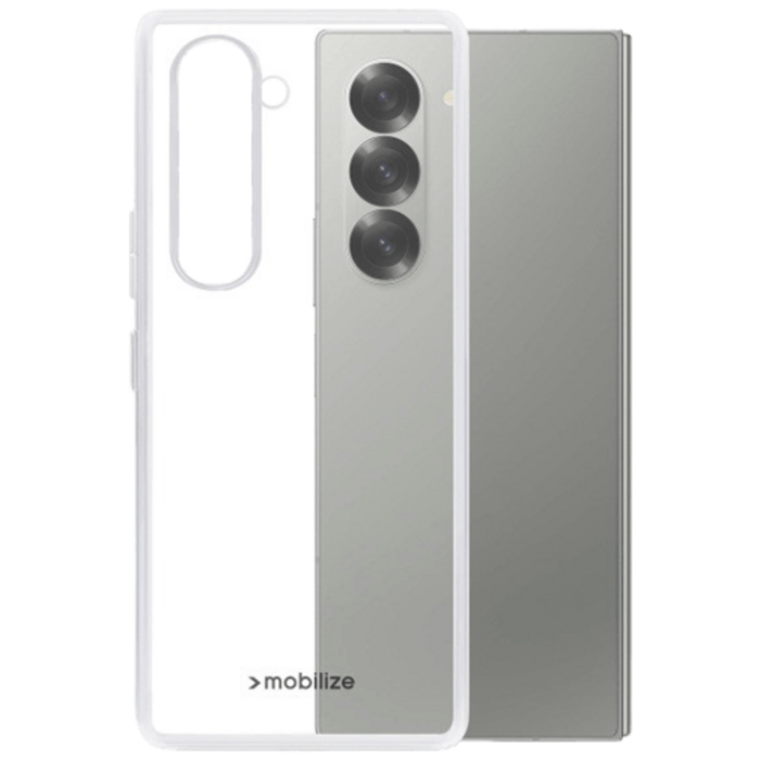 Mobilize Mobilize Gelly Case Transparante TPU Back Cover voor Samsung Galaxy Z Fold 6