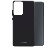 Mobilize Mobilize Rubber Gelly Back Cover Motorola Moto G85 - Zwart