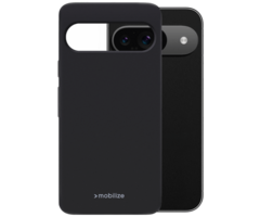 Mobilize Mobilize Rubber Gelly Case Zwart voor Google Pixel 9 / 9 Pro