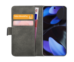 Mobilize Mobilize Classic Gelly Wallet Book Case voor Google Pixel 9 / 9 Pro - Zwart