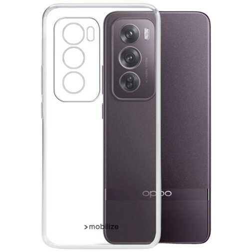 Mobilize Mobilize Gelly Case Transparant voor OPPO Reno12 Pro