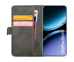 Mobilize Mobilize Classic Gelly Wallet Book Case voor OnePlus Nord 4 - Zwart