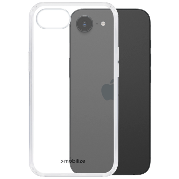 Mobilize Mobilize Naked Protection Case voor Apple iPhone 16e / 17e - Transparant