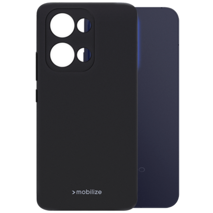 Mobilize Mobilize TPU Back Cover Mat Zwart voor OPPO Reno13 5G