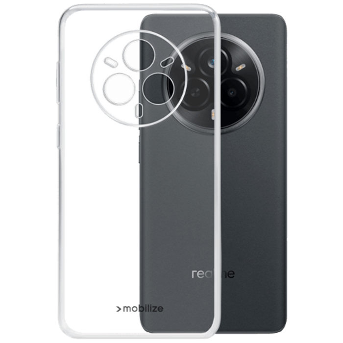 Mobilize Mobilize Gelly Case Clear TPU Back Cover voor Realme 14 Pro 5G