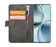 Mobilize Mobilize Classic Gelly Wallet Book Case voor Realme 14 Pro 5G - Zwart