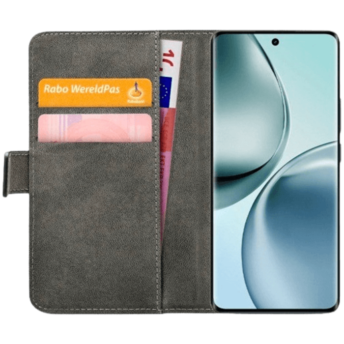 Mobilize Mobilize Classic Gelly Wallet Book Case voor Realme 14 Pro 5G - Zwart
