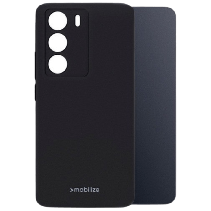 Mobilize Mobilize Rubber Gelly Case Realme 14x 5G - Mat Zwart