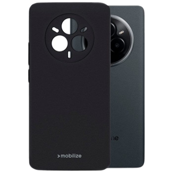 Mobilize Mobilize Rubber Gelly Case Realme 14 Pro 5G - Mat Zwart