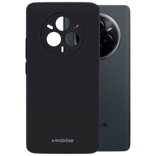 Mobilize Mobilize Rubber Gelly Case Realme 14 Pro 5G - Mat Zwart