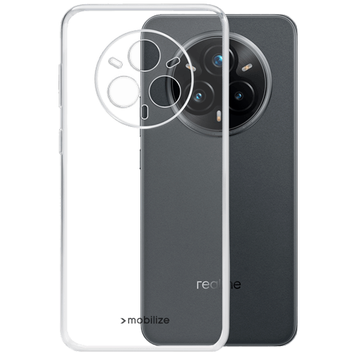 Mobilize Mobilize Gelly Case Transparant voor Realme 14 Pro+ 5G