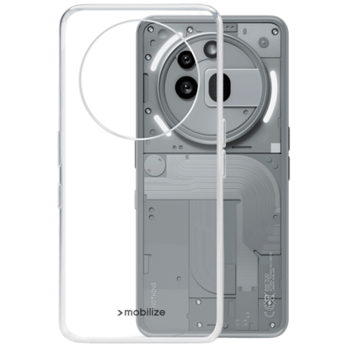 Mobilize Mobilize Transparante TPU Back Cover voor Nothing Phone (3a) Pro