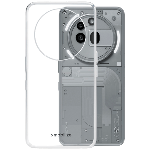 Mobilize Mobilize Transparante TPU Back Cover voor Nothing Phone (3a) Pro