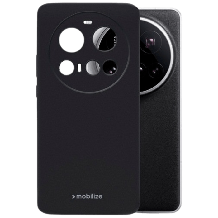 Mobilize Mobilize Rubber Gelly Case Xiaomi 15 Ultra - Mat Zwart