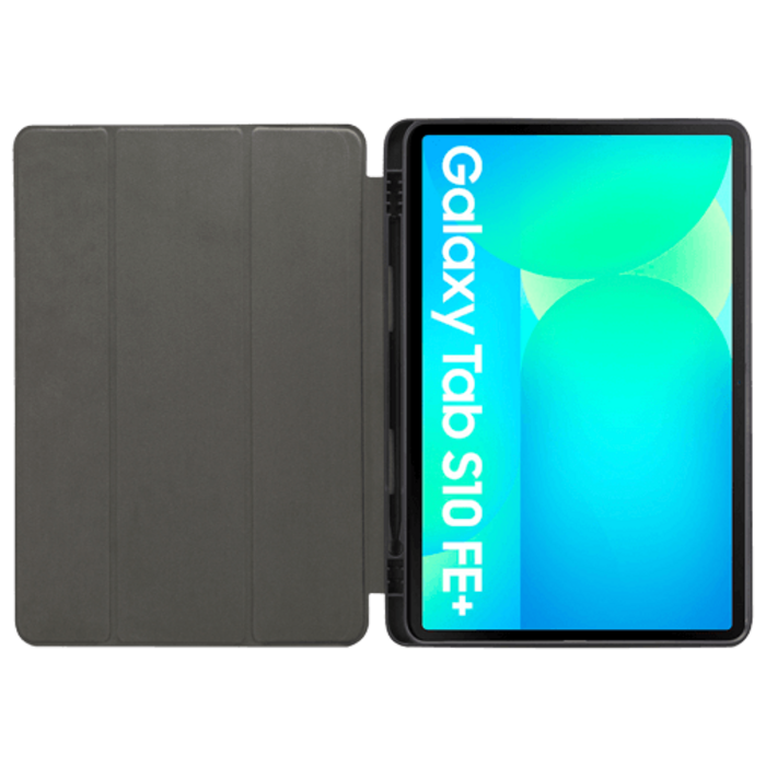 Mobilize Mobilize Solid Folio Book Case voor Samsung Galaxy Tab S10 FE+ 13.1 - Zwart