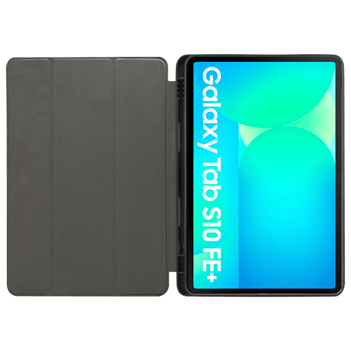 Mobilize Mobilize Solid Folio Book Case voor Samsung Galaxy Tab S10 FE+ 13.1 - Zwart