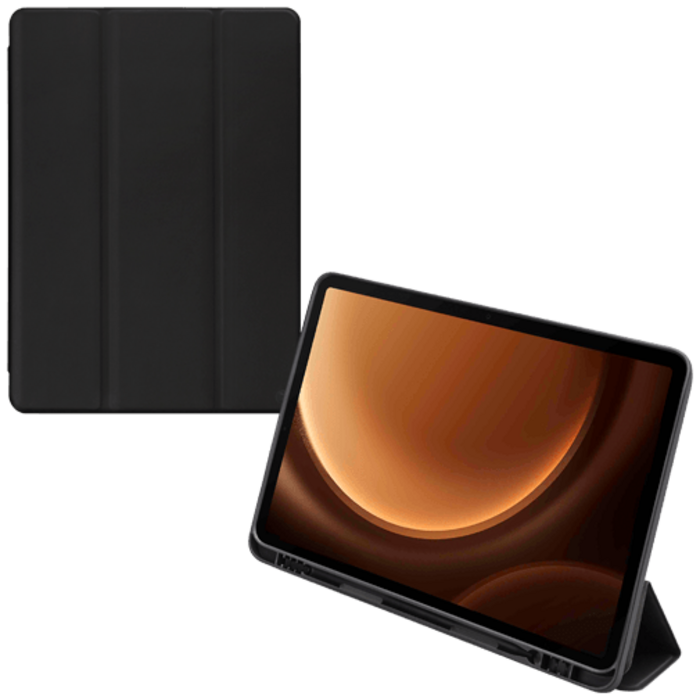 Mobilize Mobilize Solid Folio Book Case Galaxy Tab S8/S9/S9 FE/S10 FE - Zwart