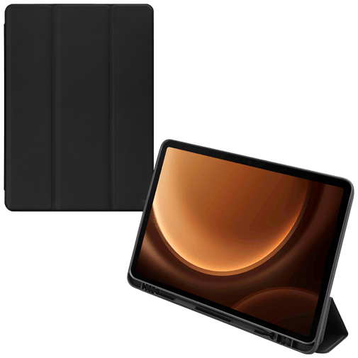 Mobilize Mobilize Solid Folio Book Case Galaxy Tab S8/S9/S9 FE/S10 FE - Zwart