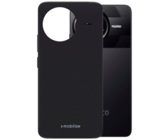Mobilize Mobilize Rubber Gelly Case voor Xiaomi Poco F7 Pro - Mat Zwart