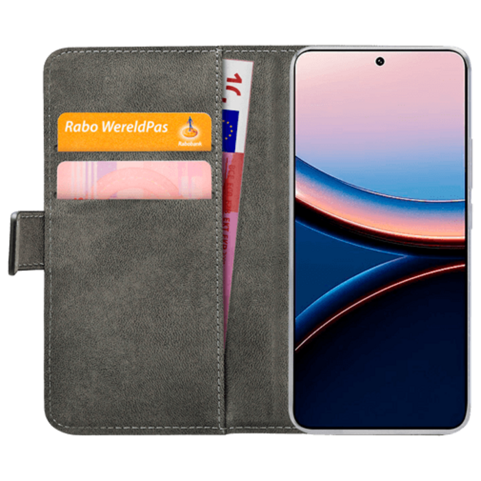 Mobilize Mobilize Classic Gelly Wallet Book Case voor Xiaomi Poco F7 Ultra - Zwart