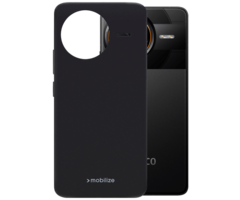 Mobilize Mobilize Rubber Gelly Case voor Xiaomi Poco F7 Ultra - Mat Zwart