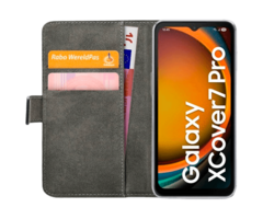 Mobilize Mobilize Classic Gelly Wallet Book Case Samsung Galaxy Xcover 7 Pro 5G - Zwart