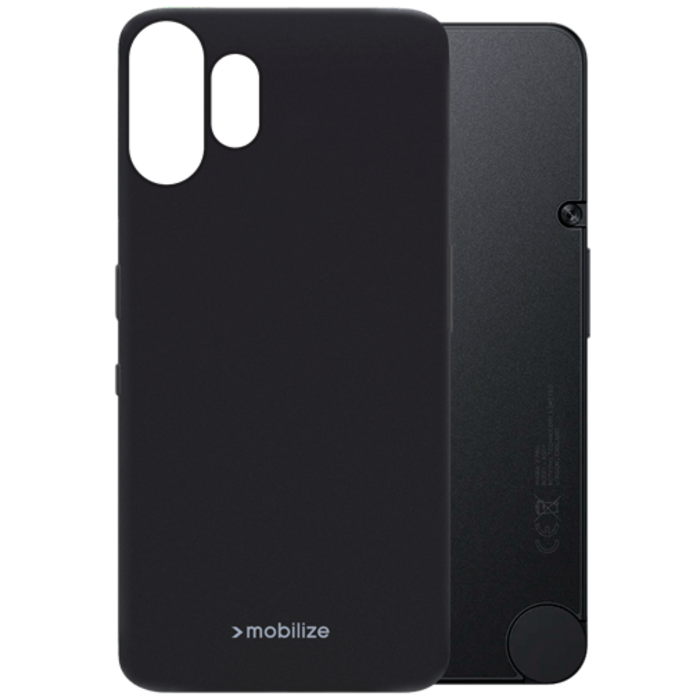 Mobilize Mobilize Rubber Gelly Case Nothing CMF Phone 2 Pro - Mat Zwart