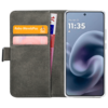 Mobilize Mobilize PU-Leer Book Case Zwart voor Motorola Moto G86 5G