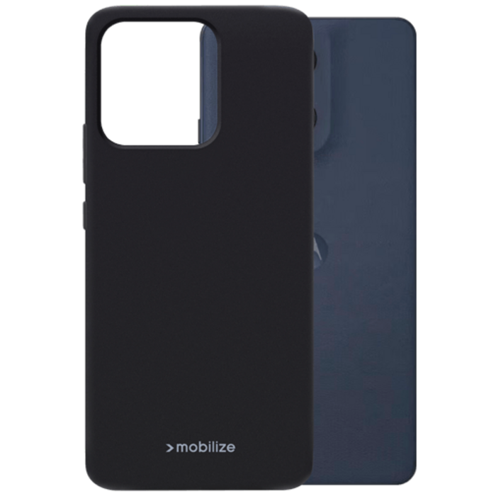 Mobilize Mobilize TPU Back Cover voor Motorola Moto G86 5G - Mat Zwart