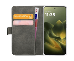 Mobilize Mobilize Classic Gelly Wallet Book Case voor Motorola Edge 70 - Zwart