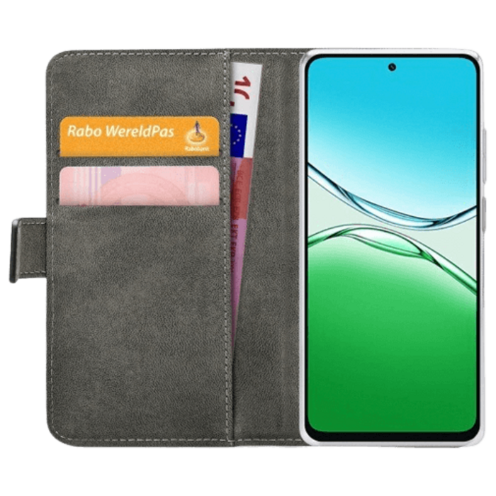 Mobilize Mobilize Classic Gelly Wallet Book Case voor OPPO A6 Pro - Zwart