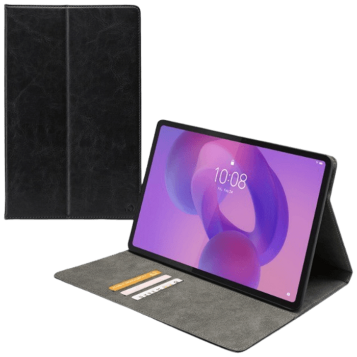 Mobilize Mobilize Premium Folio PU-Leren Book Case Lenovo IdeaTab Plus - Zwart