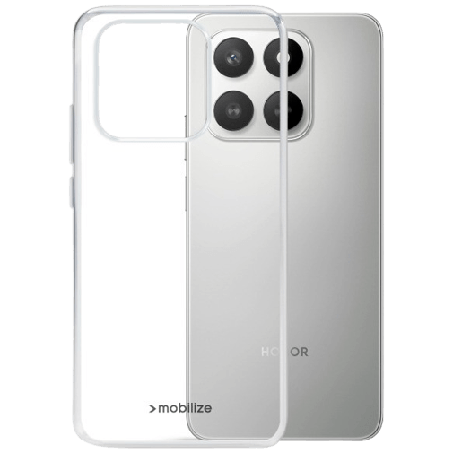 Mobilize Mobilize TPU Back Cover Transparant voor Honor 400 Smart