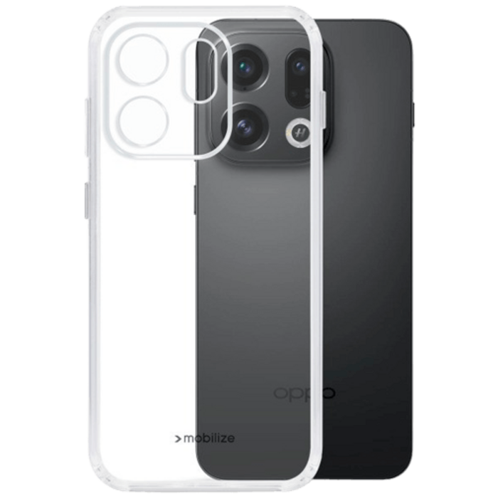 Mobilize Mobilize Gelly Case TPU Back Cover OPPO Find X9 Transparant